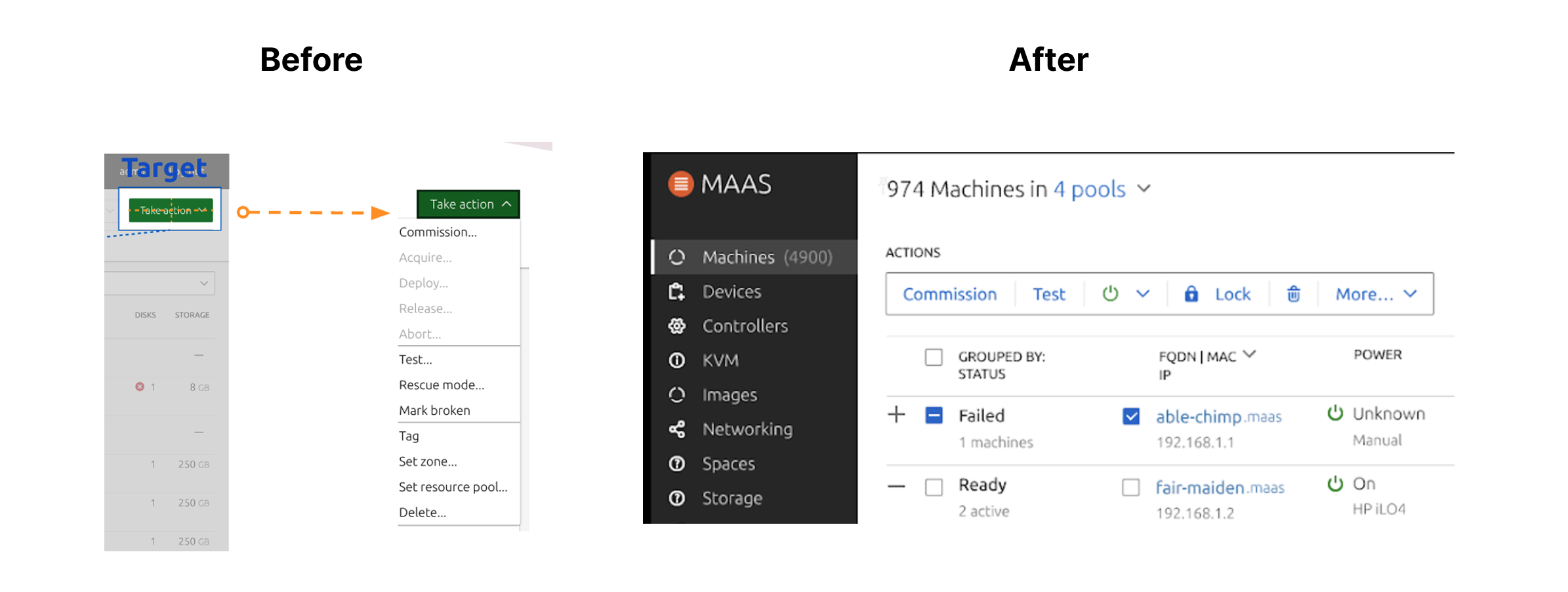 Before / After