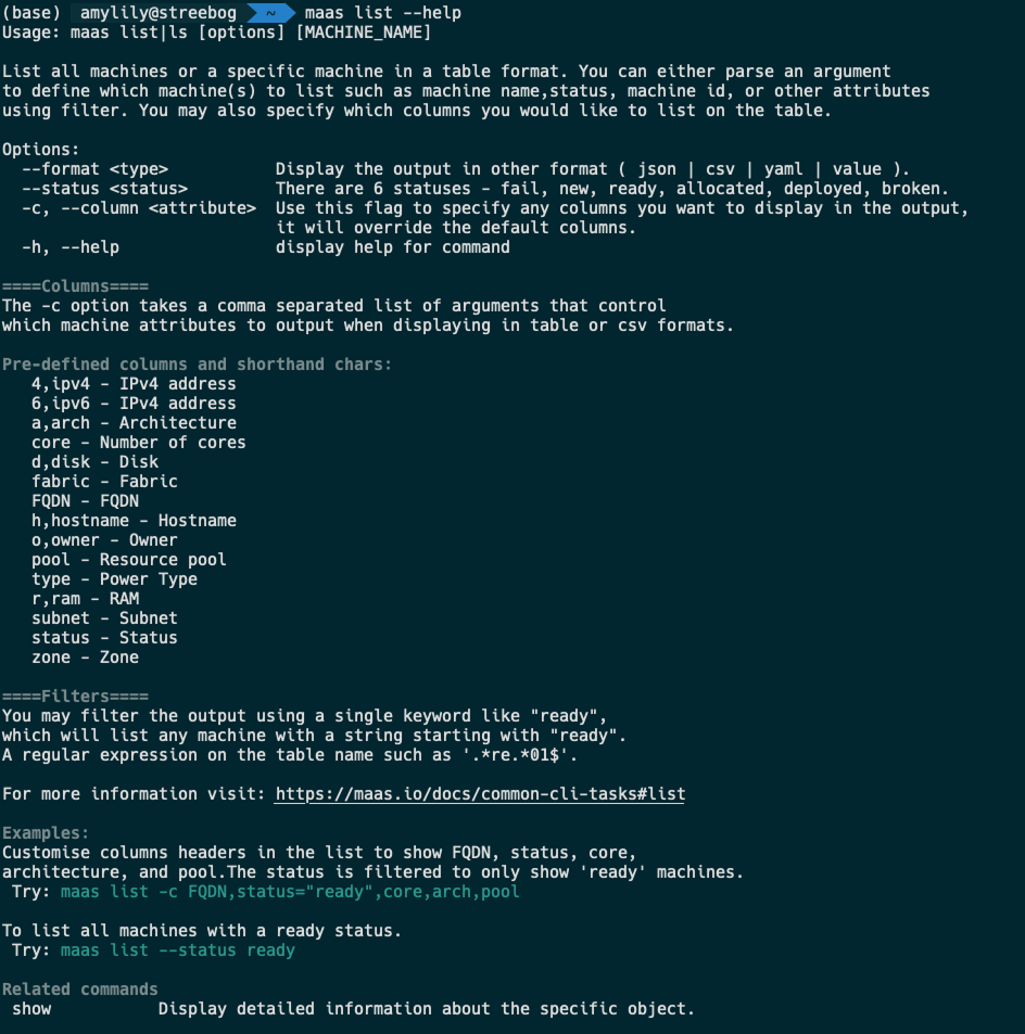 man page