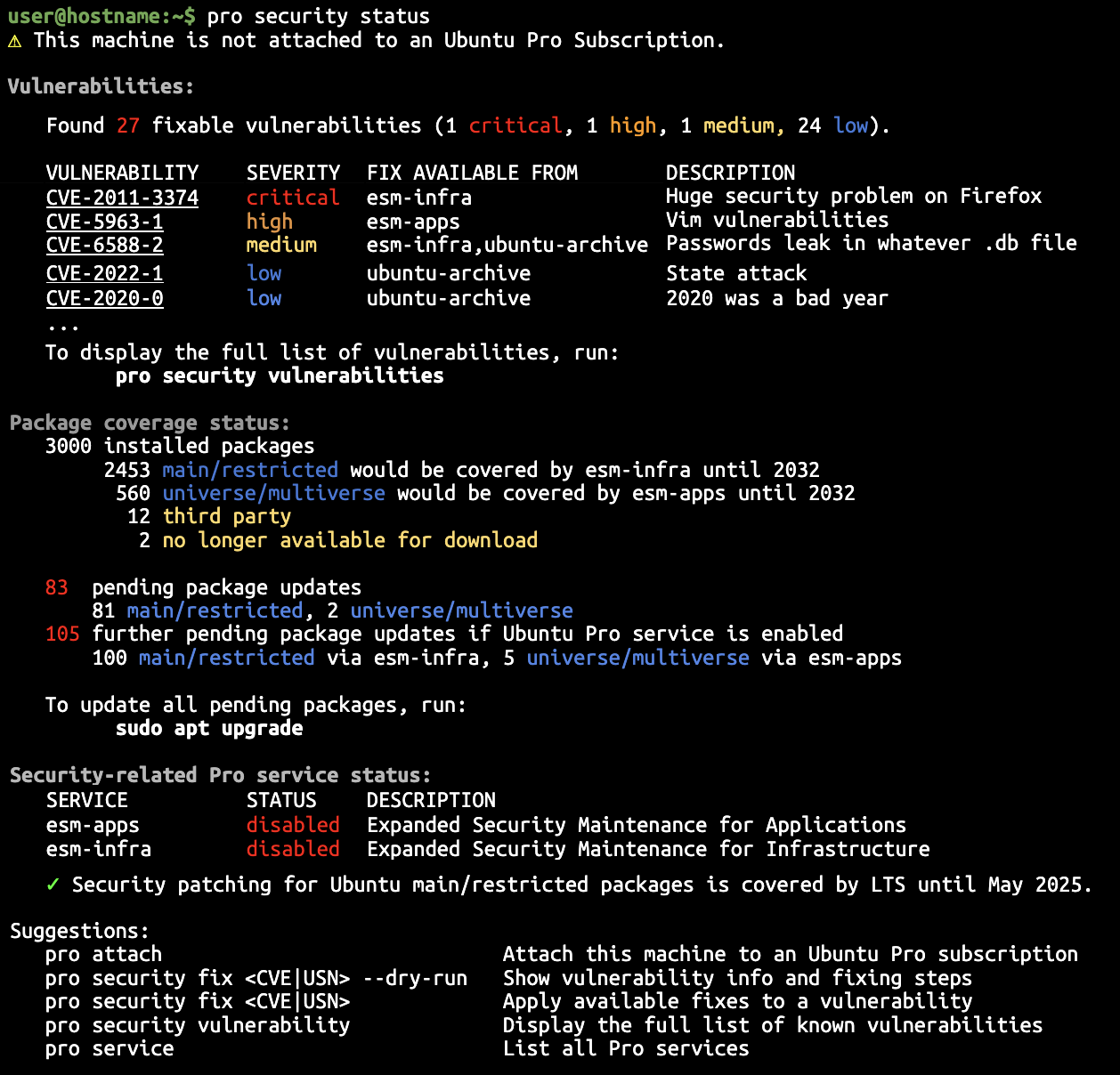CLI Before/After