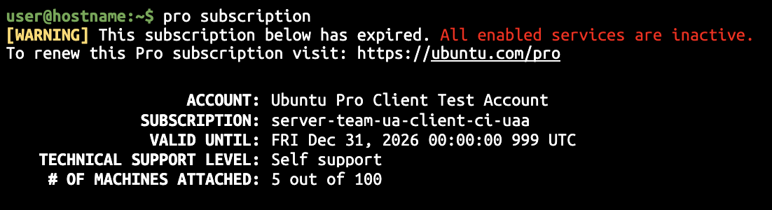 CLI after-sub
